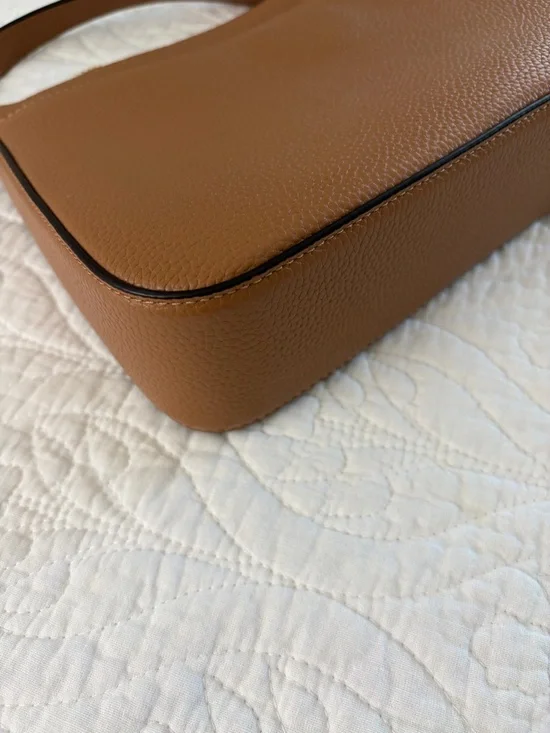 kate spade tan pebbled leather Hudson crossbody - Picture 7 of 11